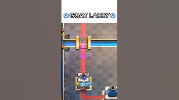 💀 GOAT Larry vs Hunter, Sparky & Mini P.E.K.K.A! 😱 INSANE 1 Elixir Defence! ⚡#clashroyale#larry