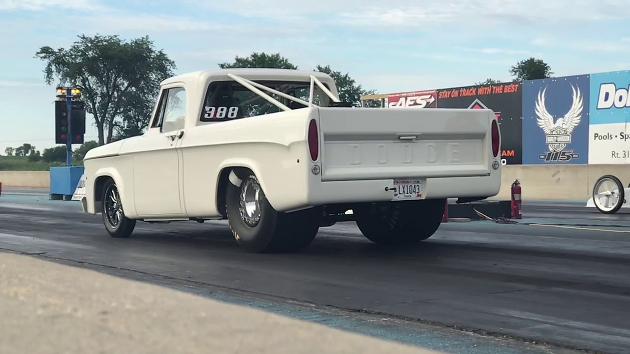 1969 D100 Drag Truck YouTube