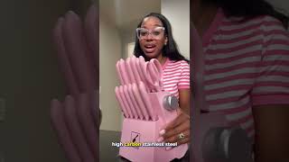 Best Stylish Knife Set? | Pink 14-Piece Imarku Knife Set Review