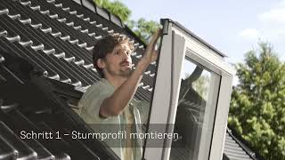 Velux Rollladen Einbau Am Dachfenster, Von Innen Montieren Schritt Für Schritt Diy