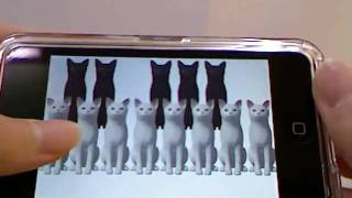 Piano Cats Free -iPhoneアプリ紹介 / iPhone5動画解説