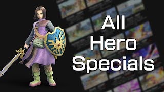 All Hero Specials - Super Smash Bros. Ultimate (No Commentary) screenshot 4