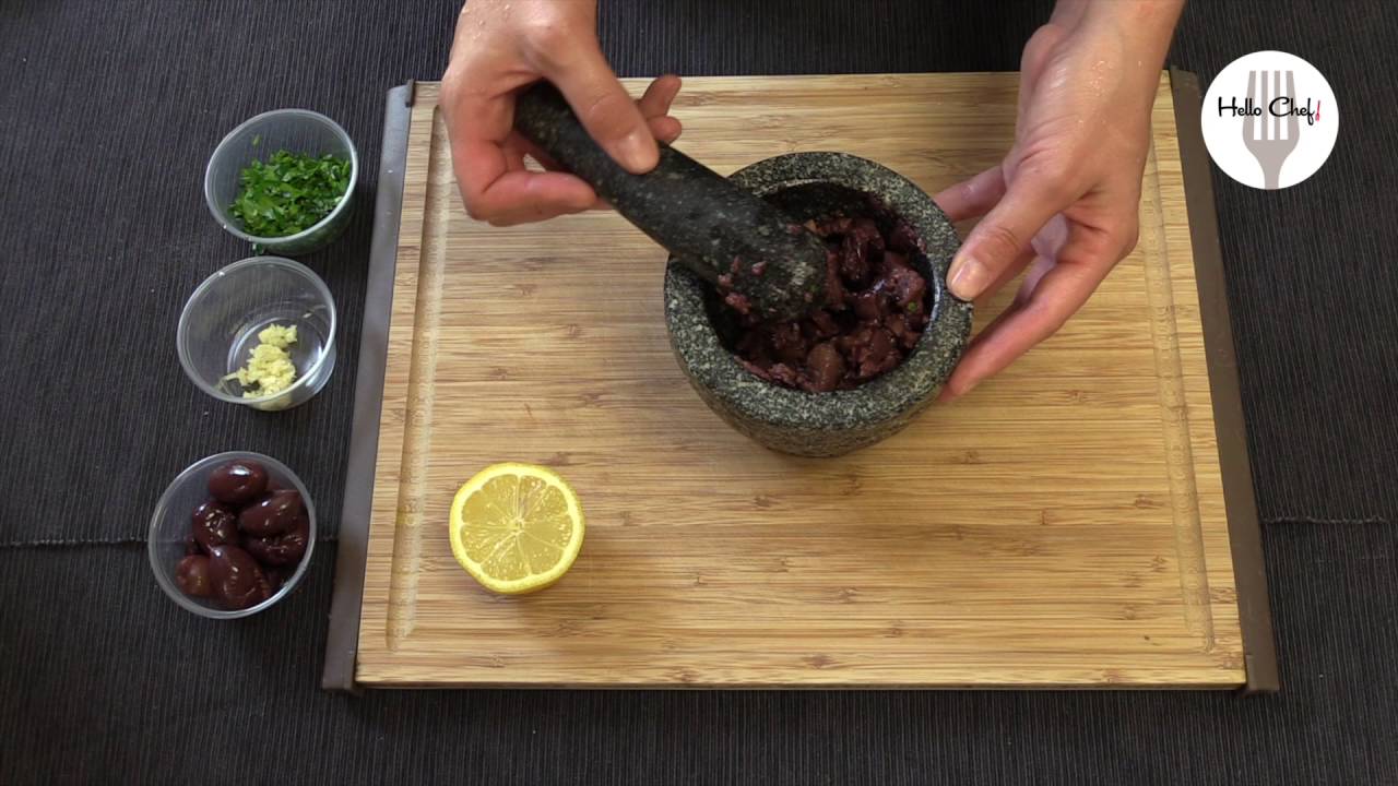 How to make Olive Tapenade