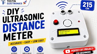 DIY Ultrasonic Distance Meter Using Arduino | Smart Distance Measuring Project π#innovation DIY Ultrasonic Distance Meter Using Arduino | Smart Distance Measuring Project π#innovation