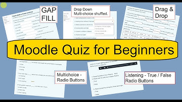 Moodle Quiz for Beginners - 5 Quiz Types, Made Easy.