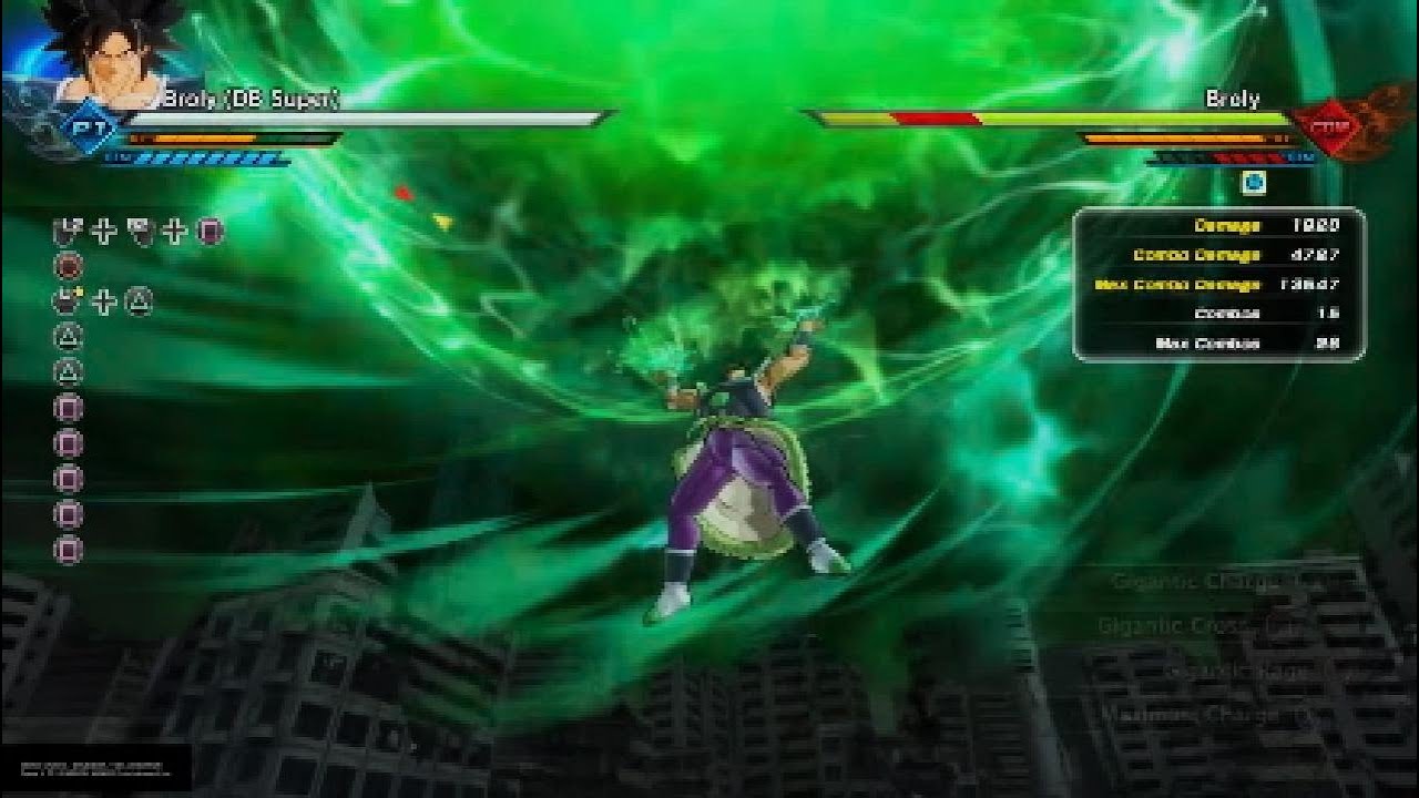 Xenoverse 2 DLC 20 BROLY COMBOS
