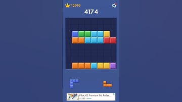 Day twelve of trying to beat my Block Blast score of 12,919. #blockblast #capcut