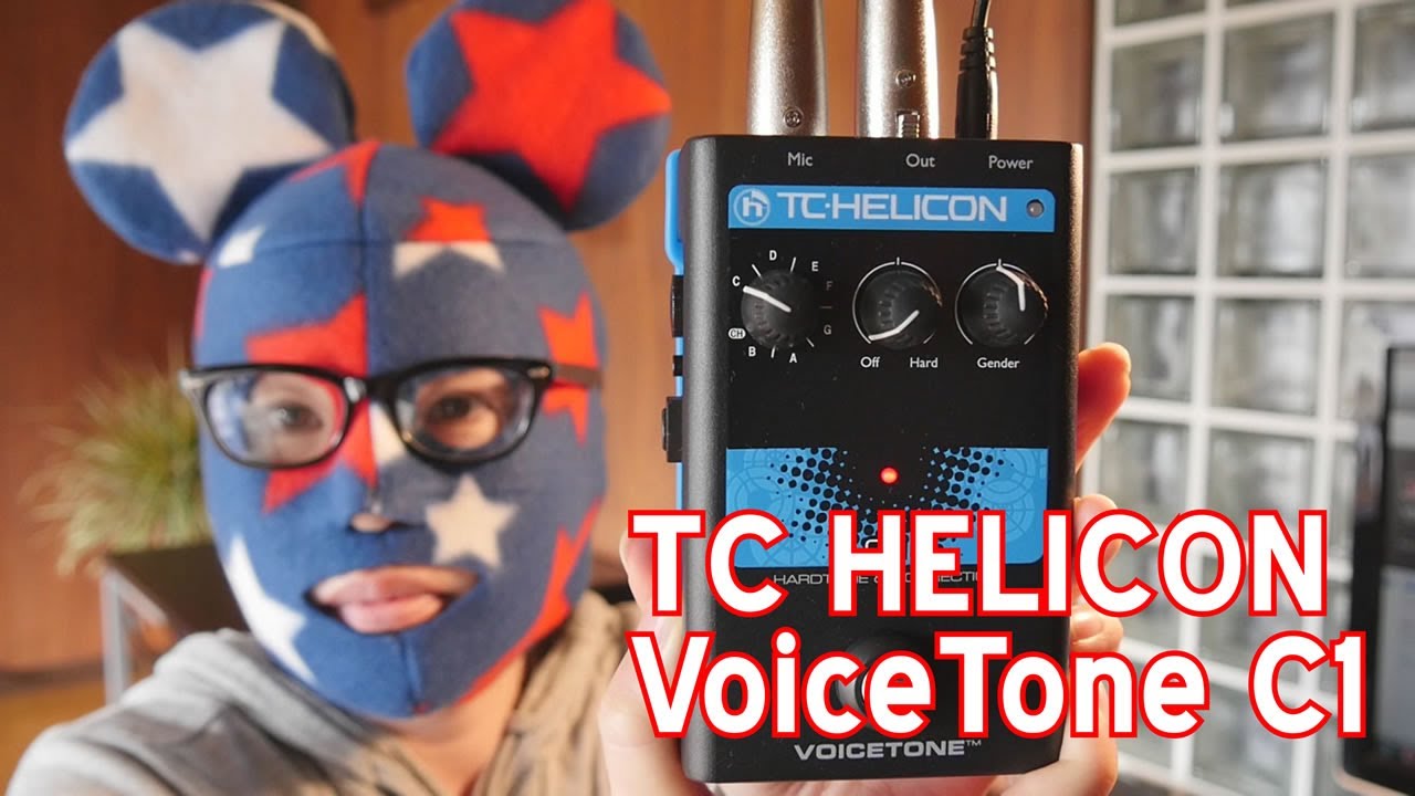 TC Helicon Voicetone C1 エフェクター ボイスチェンジャー TC HELICON ( ティーシーヘリコン ) VoiceTone C1 送料無料 | サウンド