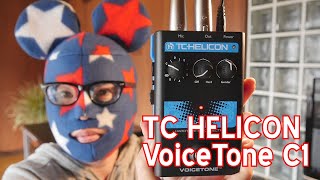 ボイスチェンジャー　TC HELICON VoiceTone C1　レビュー