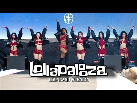 KATSEYE Debut DanceBreak Lollapalooza Live Band Version