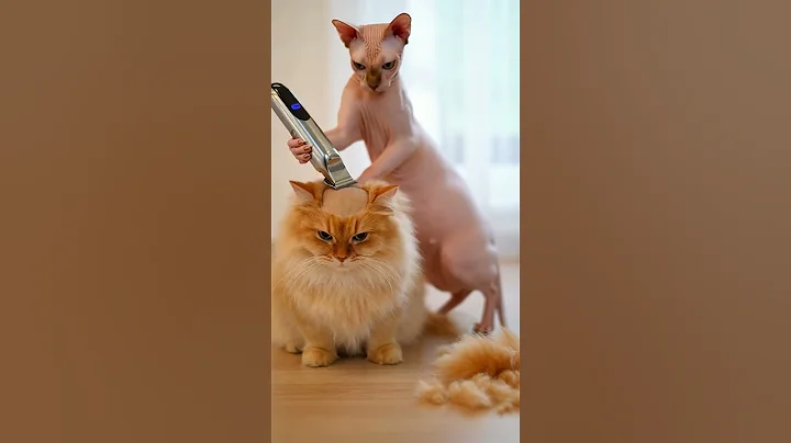 Video 11815811: sphynx cat grooming, sphynx hairless cat, fluffy cat, pets