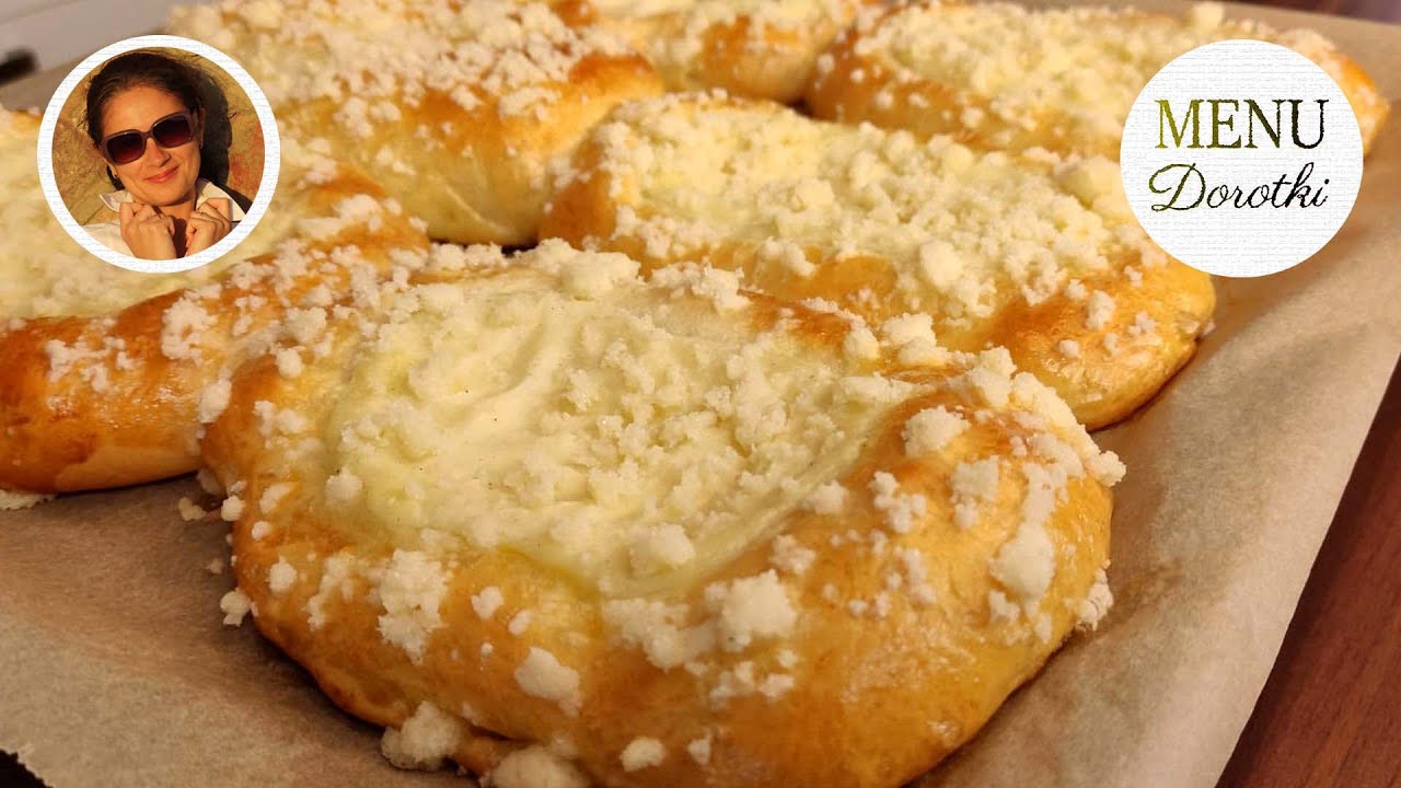 Bułki drożdżowe z serem i kruszonką. Przepis jak zrobić puszyste i pyszne drożdżówki MENU Dorotki.
