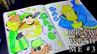 draw with me #3 | CRAYONS !! no talking