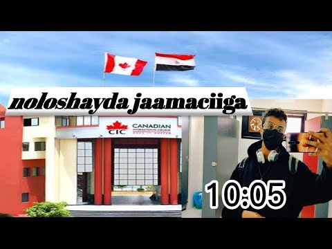 A Day In The Life At [CANADIAN INTERNATIONAL COLLEGE]...#VLOG                     Maalin noloshayda.