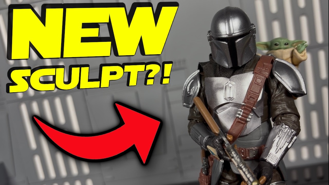 NEW Star Wars Black Series Mandalorian & Grogu Deluxe Action