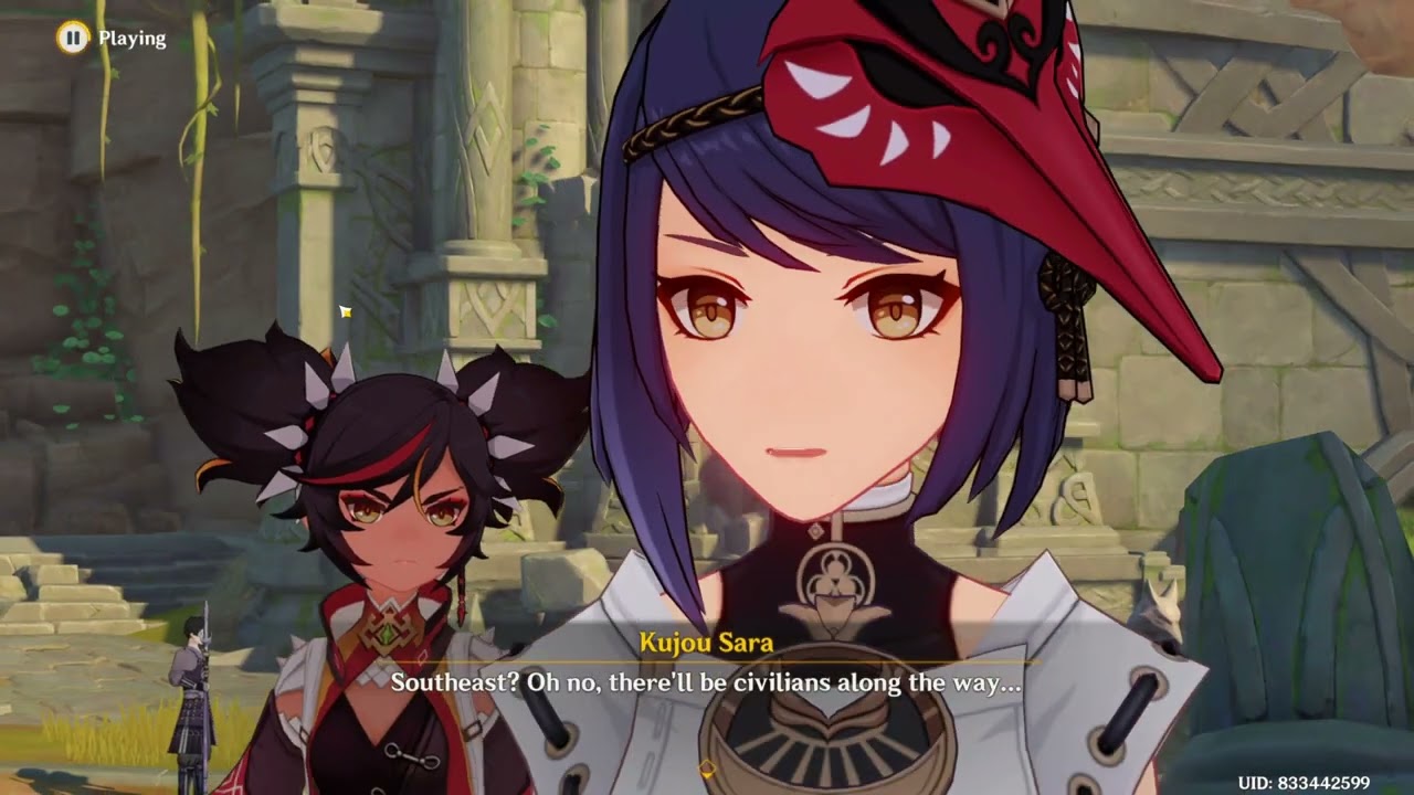 Genshin Impact Lumine Into The Perilous Labyrinth of Fog