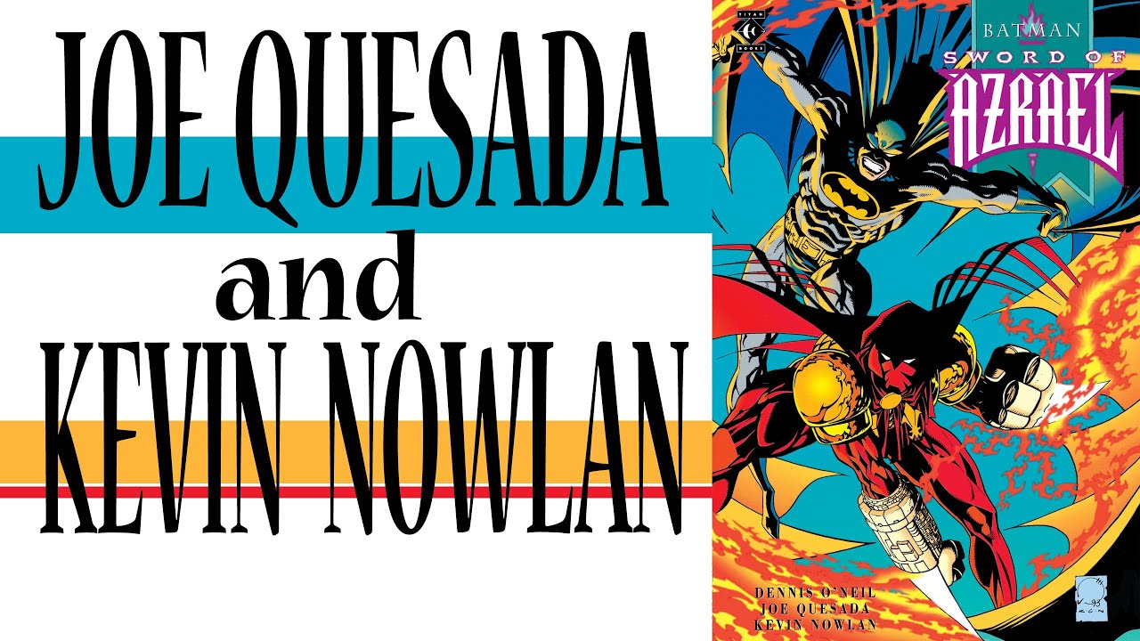 ДЖО КЕСАДА И КЕВИН НОУЛАН БЭТМЕН МЕЧ АЗРАЭЛЯ!!