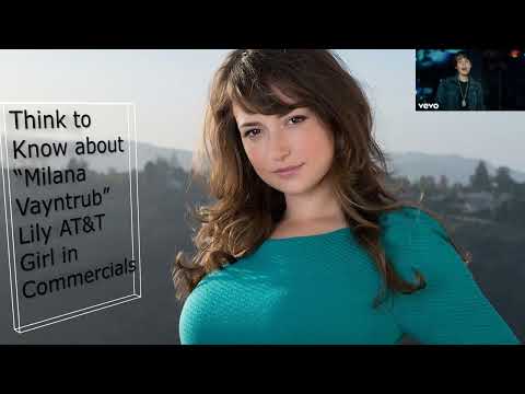 Milana Vayntrub 💓 The Life Of The At&T Girl Lily | 100 Sexy Milana Vayntrub Photos!