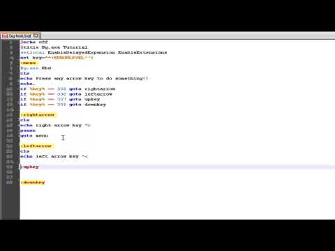 How to use bg.exe for arrow keys.