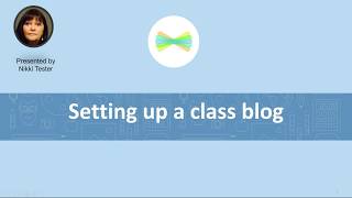 creating a blog on seesaw