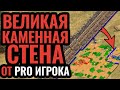 ИДЕАЛЬНАЯ ЗАЩИТА?! Каменная стена на пол карты! Стратегия Age of Empires 2