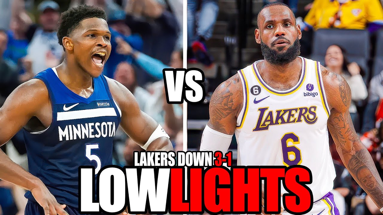 LAKERS VS TIMBERWOLVES NBA PLAYOFF REACTION WITH LOW - YouTube