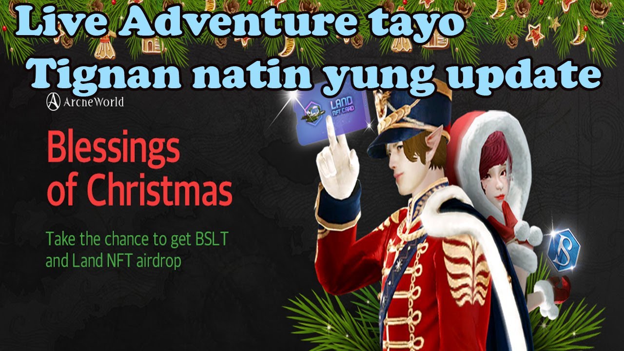 Archeworld Christmas live event ano mga bago dito