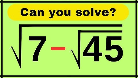 Japanese | A Very Nice Square Root Algebra Problem | Mind Blowing Math Olympiad 