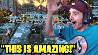 Summit1g Reacts to Heavensward Trailer & HUGE Welcome Party! | Final Fantasy 14