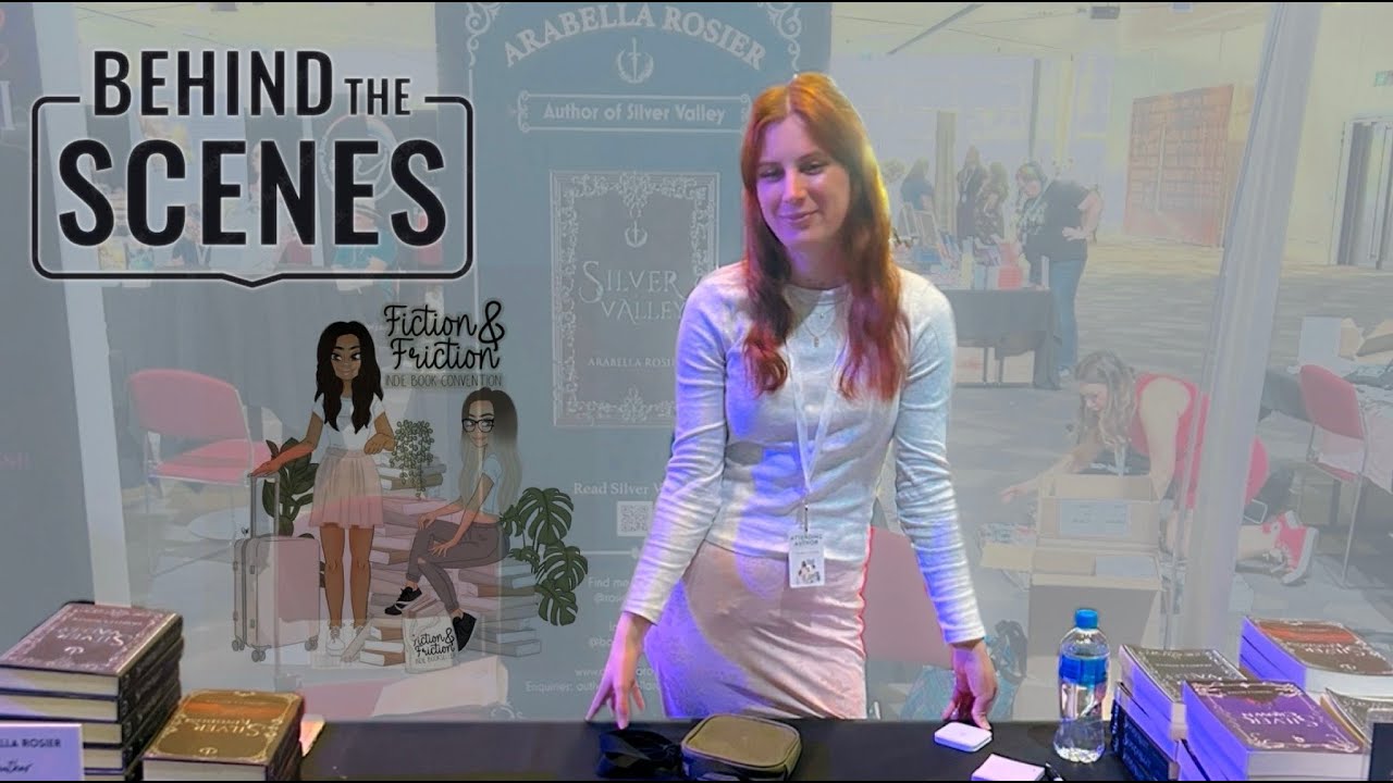 Day in the life of an author at a signing convention!