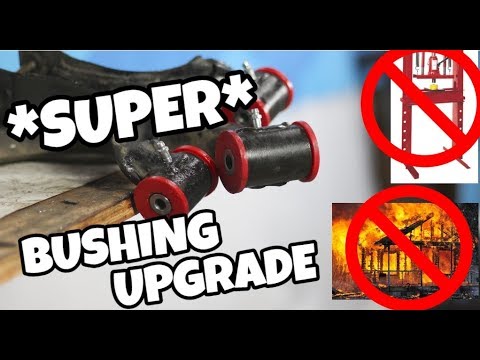 Poly Bushing Upgrade & SADFab Bearing Retrofit! (No Press, No Fire)