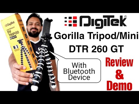 Digitek DTR 260 DT Tripod Review | best gorilla tripod | digitek tripod | digitek gorillapod