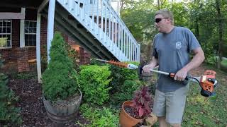 Trimming bushes/ Stihl HL91k