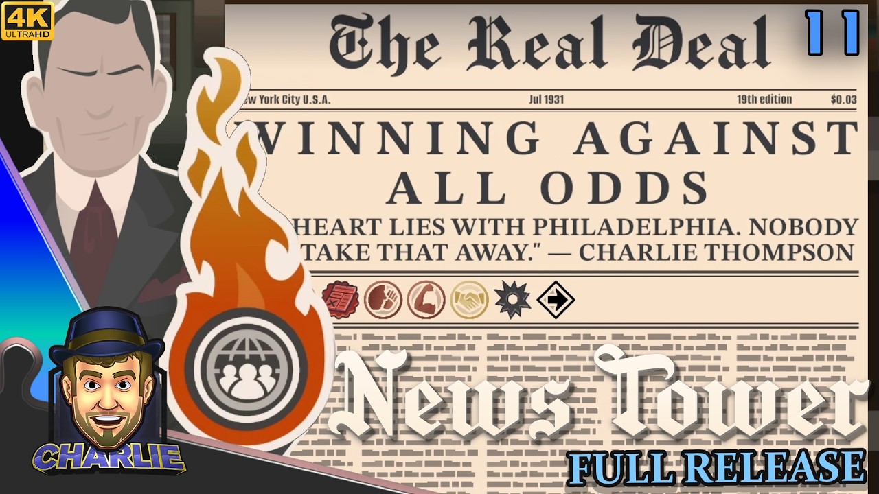 JUST WHEN HE'S STARTING TO TRUST ME... - News Tower Gameplay - 11