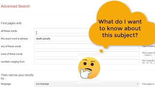 Finding Credible Websites in Google