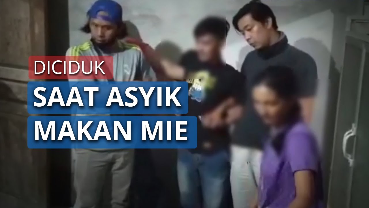 Asyik Makan Mie Goreng, Seorang Pemuda Ditangkap Tim Naga Polres Pangkalpinang karena Mencuri