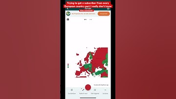 Trying to get a subscriber from every European country part idk #Europe #subscribe