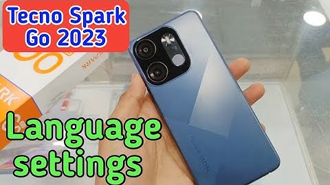 Language Change In Tecno Spark Go 2023,Tecno Spark Go 2023 Mein Language Change Kaise