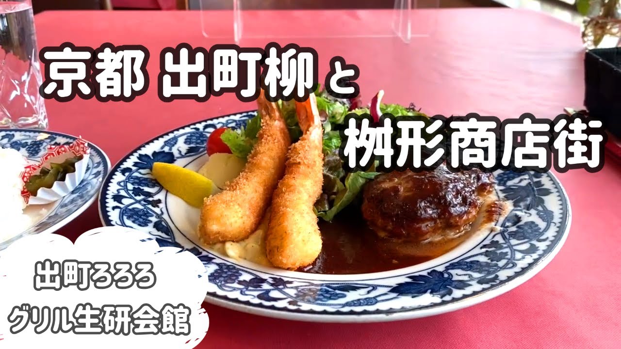 Киото/Япония/Одна из главных торговых улиц/Гурманы (обед и кафе)/Прогулка по городу с собакой