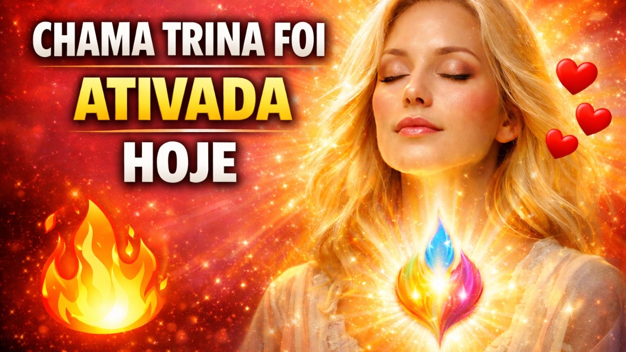 ☀️ CHAMA TRINA ATIVADA!- Desbloqueio e Ascenção com a Fraternidade Branca