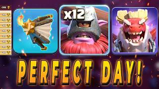 This New Thrower Strategy Feels Insane Right Now | 320* Perfect Day in Legend1 | Clash of Clans