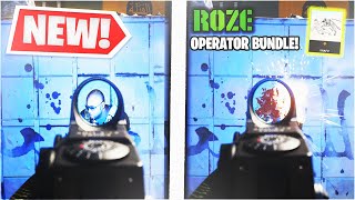 NEW ROZE OPERATOR BUNDLE! BLUE TRACER DISMEMBERMENT EFFECT + SNAFU MODERN WARFARE - WARZONE ROZE