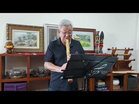 來自大武山的聲音---校長尺八….津軽かぜ港(津輕風之港)(F)