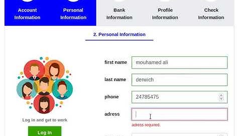 form wizard step by step, using angular and PHP