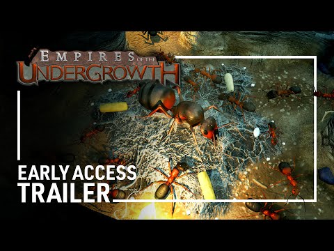 Empires of the Undergrowth - Early Access Trailer | RTS Ant Colony-Builder