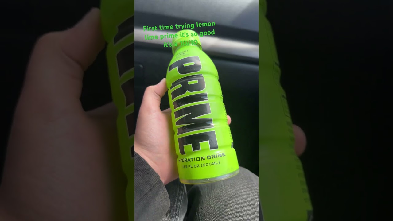 First time trying lemon lime prime