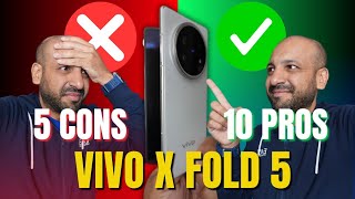 Vivo X Fold 5 : 10 Things I LOVE vs 5 Things I HATE!