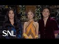 Cher Surprises Ariana Grande and Bowen Yang with Her Presence - SNL