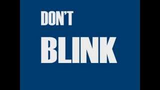 Don't Blink Kinetic Text