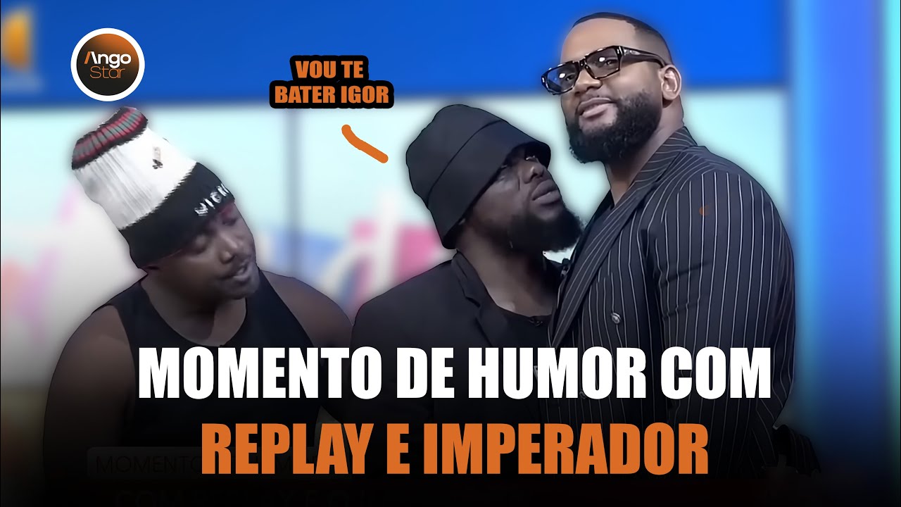 Veja o que o Replay e o Imperador fizeram ao Igor ao vivo...